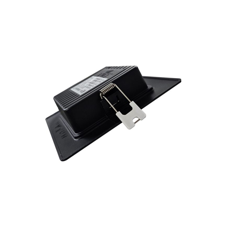 Світлодіодний вбудований світильник SQUARE LED/3W/230V 4000K 9x9 см чорний