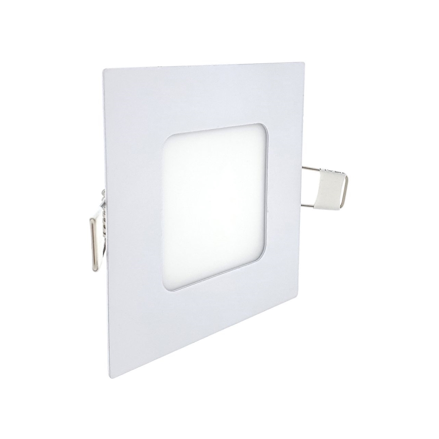Світлодіодний вбудований світильник SQUARE LED/3W/230V 4200K 8,3x8,3 см білий