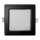 Світлодіодний вбудований світильник SQUARE LED/6W/230V 4000K 12x12 см чорний