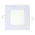 Світлодіодний вбудований світильник SQUARE LED/6W/230V 4200K 11,8x11,8 см білий