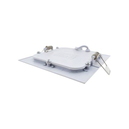 Світлодіодний вбудований світильник SQUARE LED/6W/230V 4200K 11,8x11,8 см білий