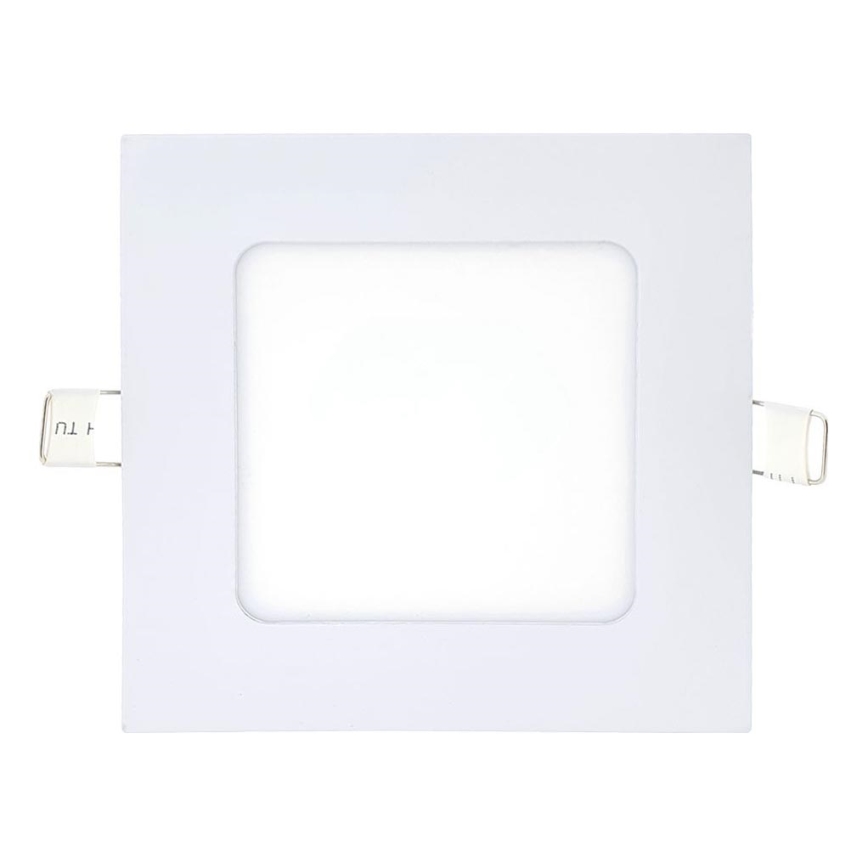 Світлодіодний вбудований світильник SQUARE LED/6W/230V 6500K 11,8x11,8 см білий