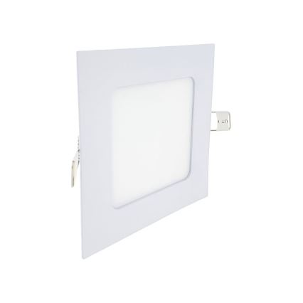 Світлодіодний вбудований світильник SQUARE LED/6W/230V 6500K 11,8x11,8 см білий