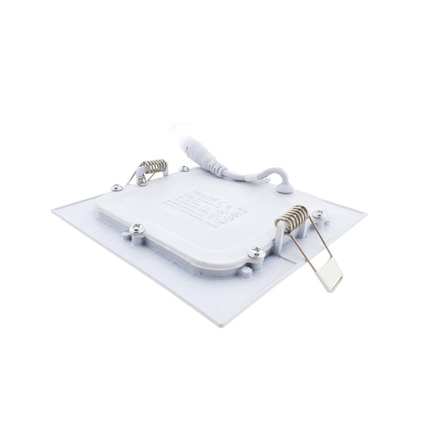 Світлодіодний вбудований світильник SQUARE LED/6W/230V 6500K 11,8x11,8 см білий