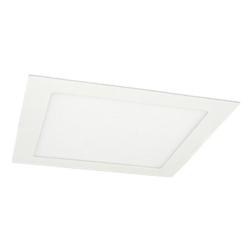 Світлодіодний вбудований світильник VEGA LED/12W/230V 2900/3900/5800K 17,5x17,5 см білий