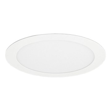 Світлодіодний вбудований світильник VEGA LED/12W/230V 2900/3900/5800K діаметр 17,5 см білий