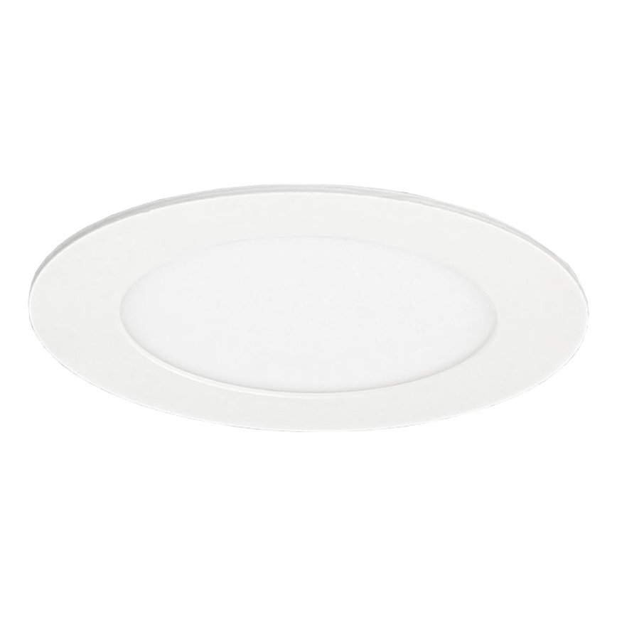 Світлодіодний вбудований світильник VEGA LED/6W/230V 2900/3900/5800K діаметр 12,5 см білий