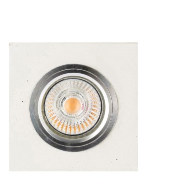 Світлодіодний вбудований світильник VITAR 1xGU10/5W/230V CRI 90 бетон – FSC сертифіковано