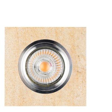 Світлодіодний вбудований світильник VITAR 1xGU10/5W/230V CRI 90 пісковик – FSC сертифіковано
