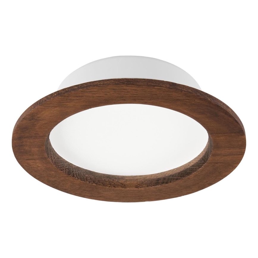 Світлодіодний вбудований світильник WOODY SPOT LED/12,5W/230V 4000K вишня ø 16 см