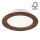 Світлодіодний вбудований світильник WOODY SPOT LED/16,5W/230V 4000K вишня ø 18,5 см