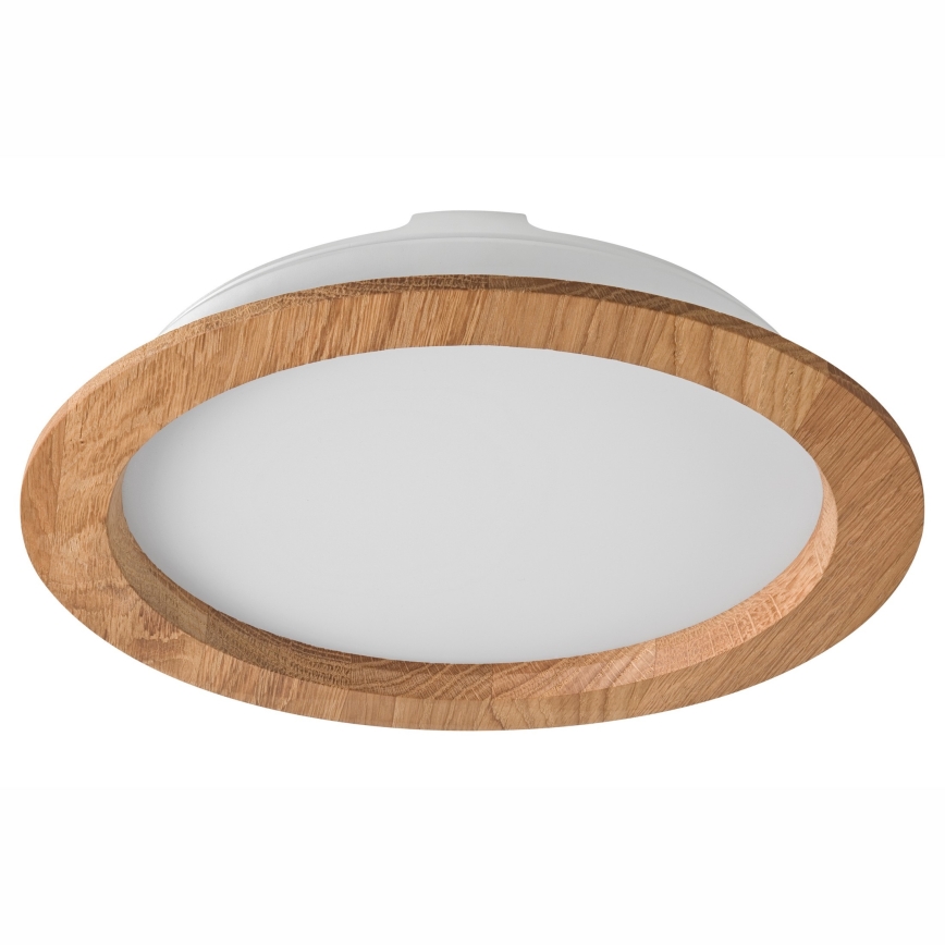 Світлодіодний вбудований світильник WOODY SPOT LED/23,5W/230V 4000K дуб ø 23,5 см