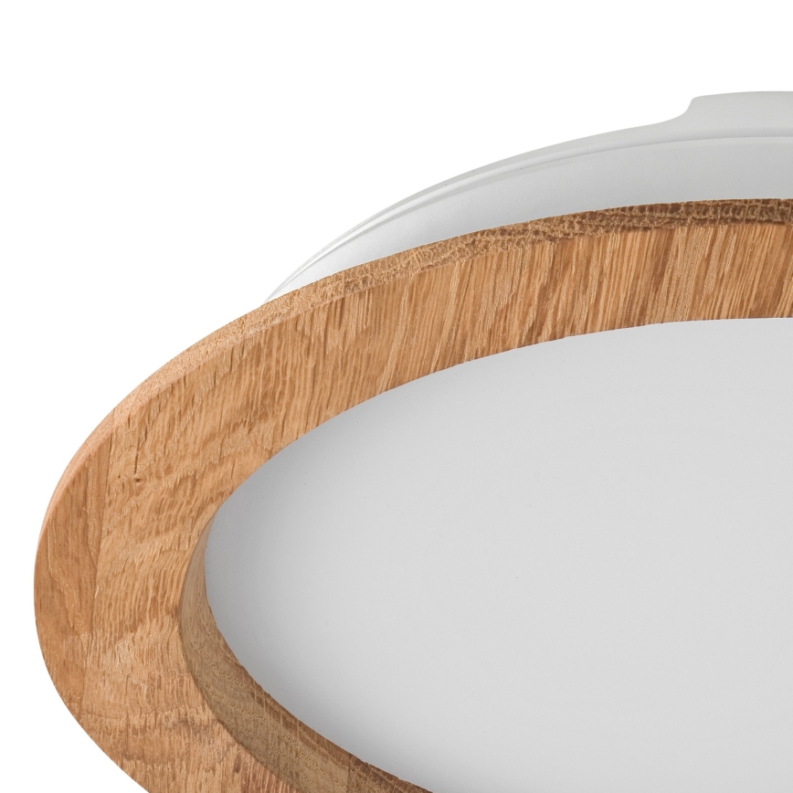 Світлодіодний вбудований світильник WOODY SPOT LED/23,5W/230V 4000K дуб ø 23,5 см