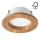 Світлодіодний вбудований світильник WOODY SPOT LED/5,5W/230V 4000K дуб ø 10 см