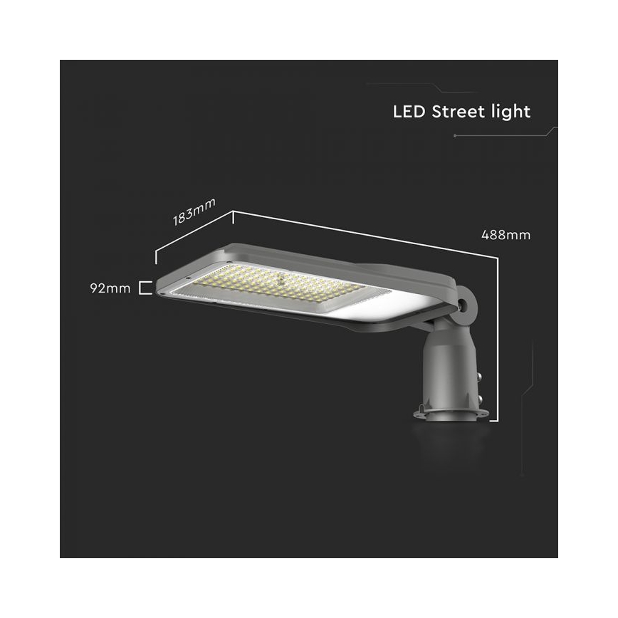 Світлодіодний вуличний ліхтар SAMSUNG CHIP LED/100W/230V 6500K IP65