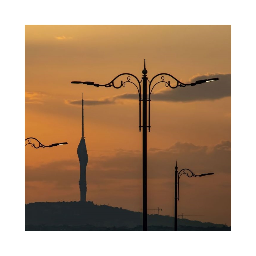 Світлодіодний вуличний ліхтар SAMSUNG CHIP LED/50W/230V 6500K IP65