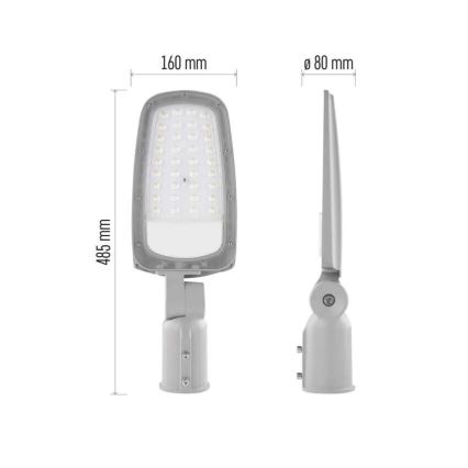 Світлодіодний вуличний ліхтар SOLIS LED/30W/230V 3000K IP65