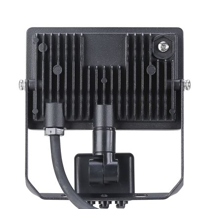 Світлодіодний вуличний прожектор з датчиком LED/20W/230V 5000K IP44