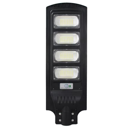 Світлодіодний вуличний ліхтар на сонячній батареї з датчиком STREET LED/15W/3,2V IP65 + дистанційне керування