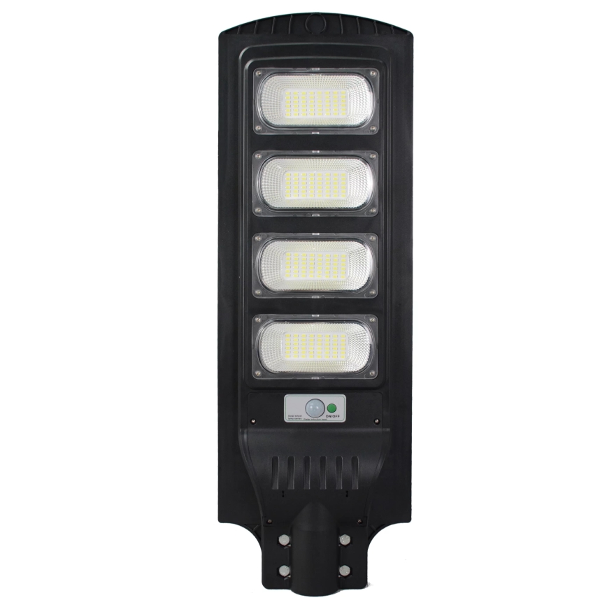 Світлодіодний вуличний ліхтар на сонячній батареї з датчиком STREET LED/15W/3,2V IP65 + дистанційне керування
