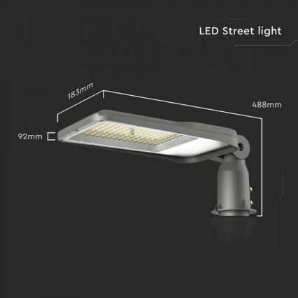Світлодіодний вуличний ліхтар SAMSUNG CHIP LED/100W/230V 6500K IP65