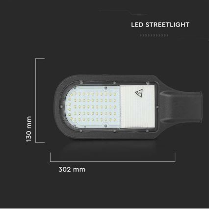 Світлодіодний вуличний ліхтар SAMSUNG CHIP LED/30W/230V 6400K IP65