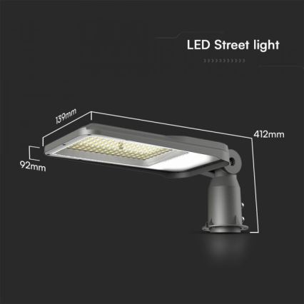 Світлодіодний вуличний ліхтар SAMSUNG CHIP LED/50W/230V 6500K IP65
