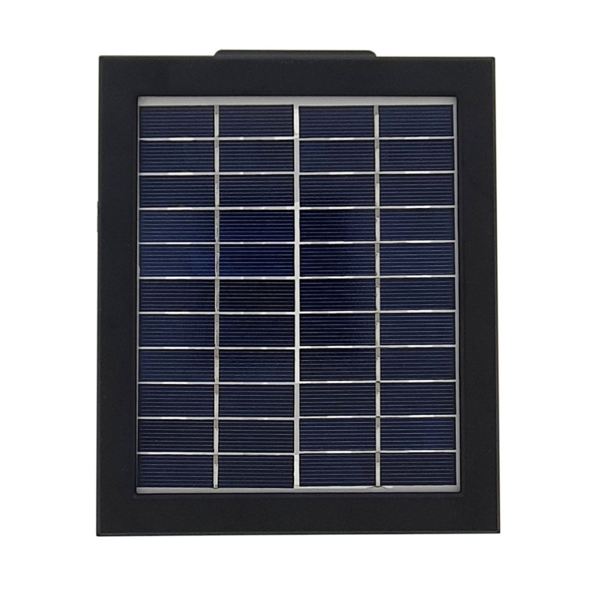 Світлодіодний вуличний прожектор на сонячній батареї з датчиком LED/20W/5,5V IP44