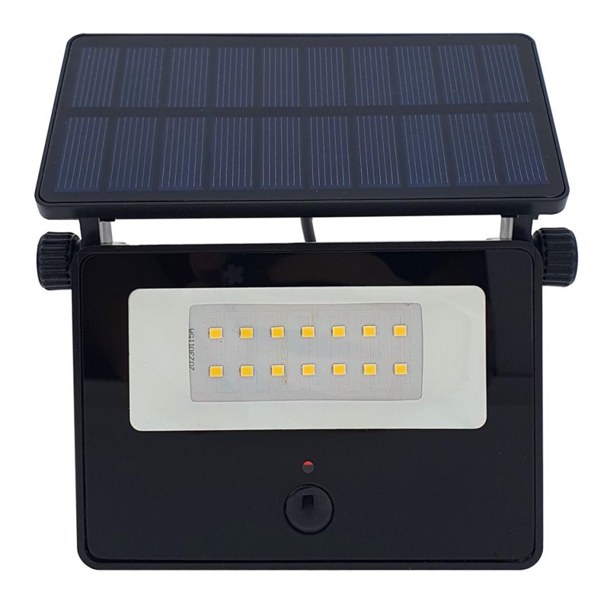 Світлодіодний вуличний прожектор на сонячній батареї з датчиком LED/5W/3,7V 4200K IP44