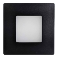 Світлодіодний вуличний сходовий світильник LED/1,7W/230V 4000K IP44 чорний