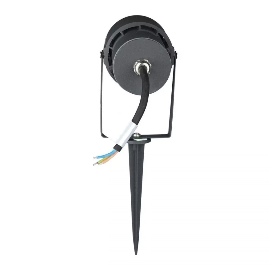 Світлодіодний вуличний світильник LED/12W/100-240V IP65 сірий - зелений світло