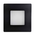 Світлодіодний зовнішній сходовий світильник DECENTLY LED/2,5W/230V 4000K IP44 чорний