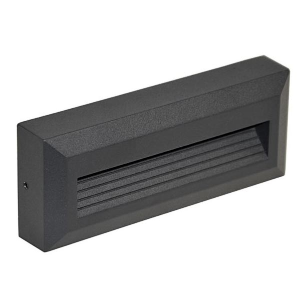 Світлодіодний зовнішній сходовий світильник KORA LED/1,2W/230V IP54 4000K антрацит