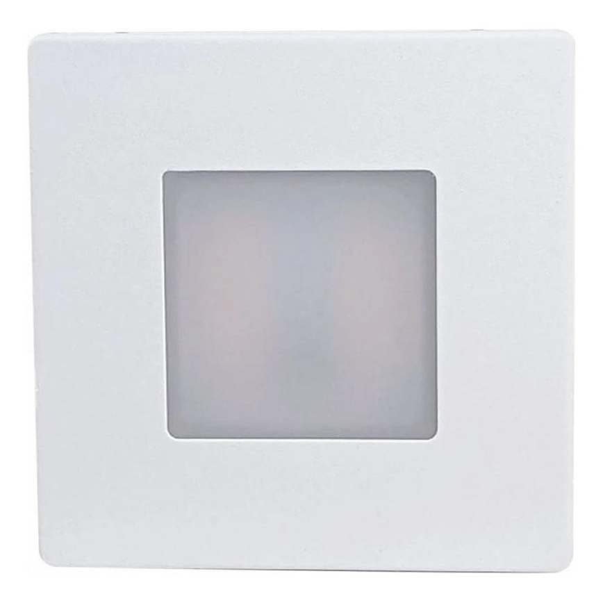 Світлодіодний зовнішній сходовий світильник LED/1,7W/230V 3000/4000/6000K IP54 білий