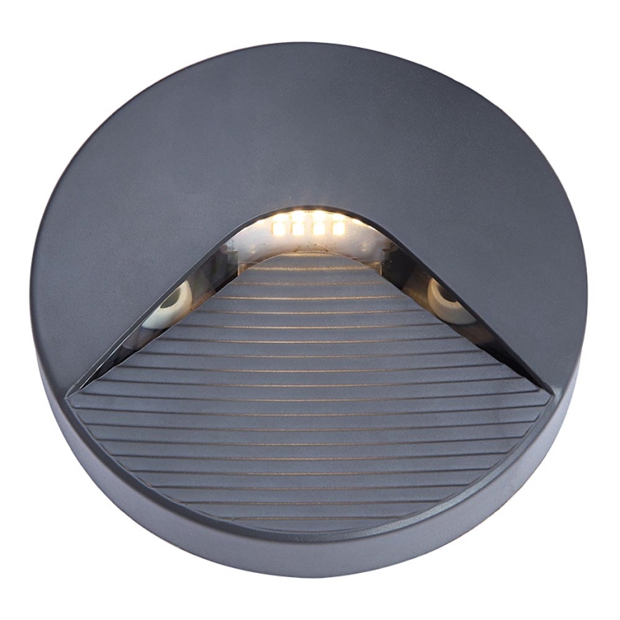 Світлодіодний зовнішній сходовий світильник LED/2W/230V IP65