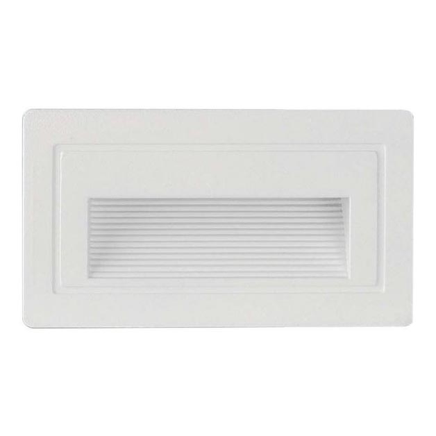 Світлодіодний зовнішній сходовий світильник LED/3W/230V 3000K IP65 білий