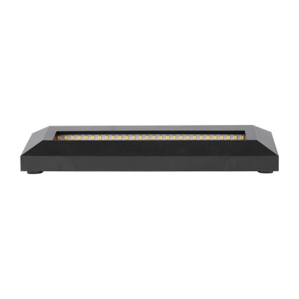 Світлодіодний зовнішній сходовий світильник LED/3W/230V IP65 4000K чорний