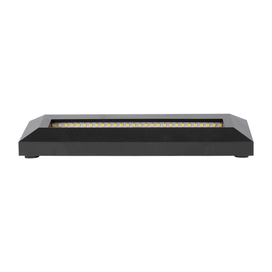 Світлодіодний зовнішній сходовий світильник LED/3W/230V IP65 4000K чорний