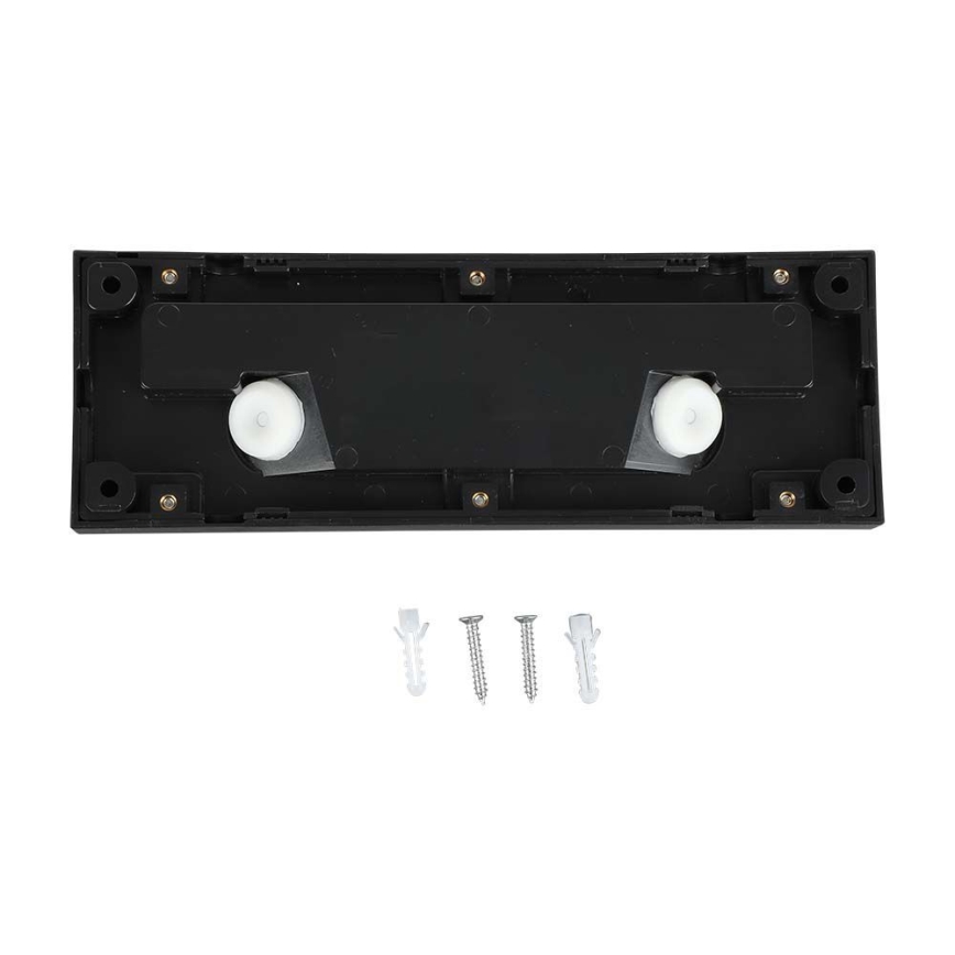 Світлодіодний зовнішній сходовий світильник LED/3W/230V IP65 4000K чорний