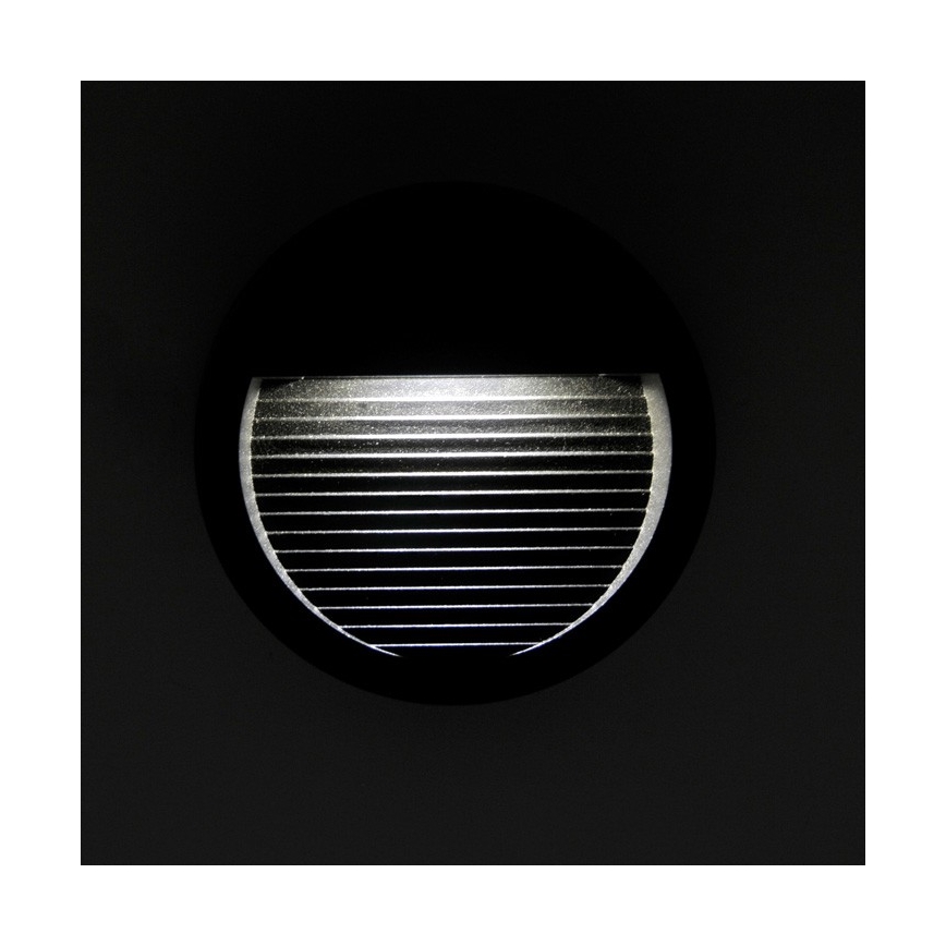Світлодіодний зовнішній сходовий світильник Q8 LED/3W/230V IP44