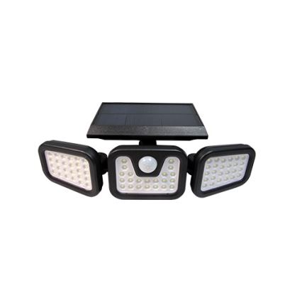 LED Гнучкий сонячний прожектор з датчиком LED/15W/3,7V IP54 4500K