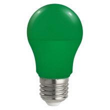 Світлодіодна лампочка A50 E27/4,9W/230V зелений