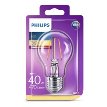 Світлодіодна лампочка Philips E27/4W/230V 2700K