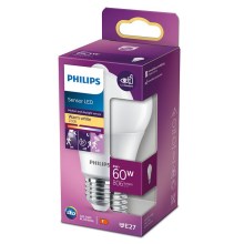 Світлодіодна лампочка з датчиком Philips A60 E27/8W/230V 2700K