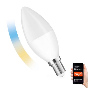 Світлодіодна лампочка з регулюванням яскравості E14/5W/230V 2700-6500K Wi-Fi Tuya