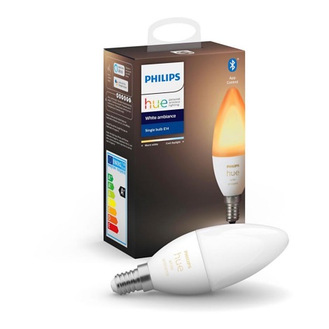 Світлодіодна лампочка з регульованою яскравістю Philips Hue WHITE AMBIANCE B39 E14/5,2W/230V 2200K - 6500K