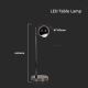 Світлодіодна настільна лампа LED/5W/230V 3000K чорний