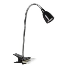 Світлодіодна настільна лампа s klipem LED/2,5W/230V чорний