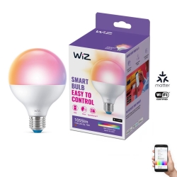 Світлодіодна RGB лампочка з регулюванням яскравості G95 E27/11W/230V 2200-6500K Wi-Fi - WiZ