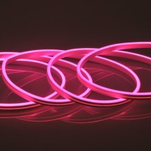 Світлодіодна стрічка NEON 2 m LED/17W/12V IP65 рожевий